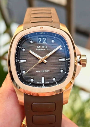 Mido TV Big Date Rose Gold M049.526.37.291.00 - Used