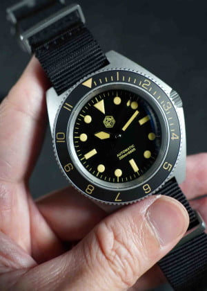 San Martin Diver 40mm SN0123-G - Like New
