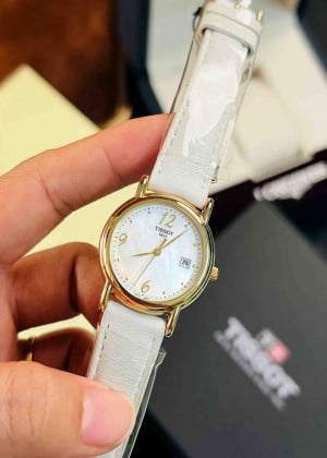 Tissot Carson Lady Gold 26.8mm T71.3.129.74 - Like New