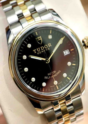 Tudor Glamour Date Diamond 36mm M55003-0008 - Used