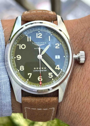 Longines Spirit Green 40mm L3.810.4.03.2 - Used