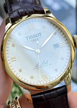 Tissot Le Locle Gold Diamond 39.3mm T0064073626600 - Used