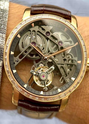 Agelocer Tourbillon Skeleton 9001F2 40mm - Used