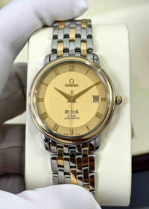 Omega De Ville Prestige Demi 18k 4374.11.00 36.5mm - Used