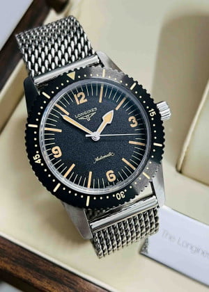 Longines Skin Diver L2.822.4.56.6 42mm - Like New
