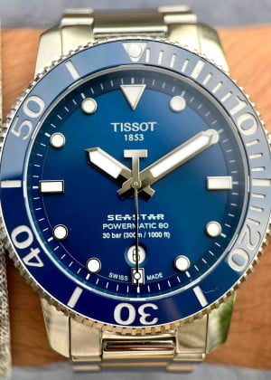 Tissot Seastar 1000 Blue 43mm T120.407.11.041.03 - Used