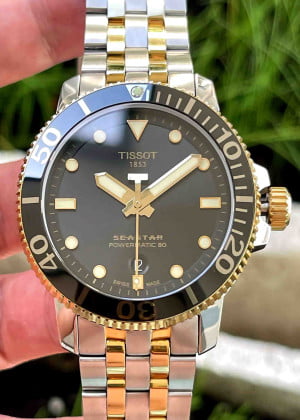 Tissot Seastar Demi Gold T120.407.22.051.00 43mm - Used