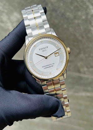 Tissot T0864082203600 Luxury Diamond Powermatic 80 Chronometer Used
