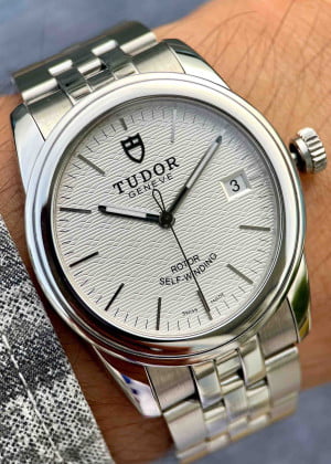 Tudor Glamour Date 36mm M55000-0003 - Used