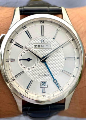 Zenith Captain Dual Time 03.2130.682/02.C498 40mm - Used