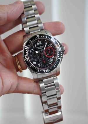 Longines Hydroconquest Chronograph 41mm L3.696.4.53.6 - Used