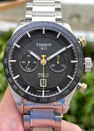 Tissot PRS Chronograph T100.427.11.051.00 45mm - Used