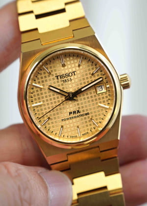 Tissot PRX 35mm Gold Powermatic T137.207.33.021.00 - Used