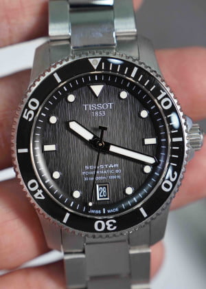 Tissot Seastar 40mm Powermatic 80 Grey T1208071105100 - Used