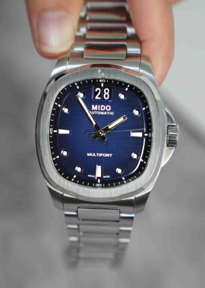 Mido Multifort TV Big Date Blue M0495261104100 - Used