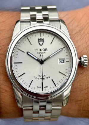 Tudor Glamour Date 36mm M55000-0005 - Used