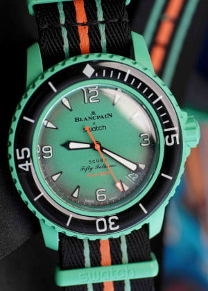 Blancpain x Swatch Scuba Fifty Fathoms SO35I100 - Used