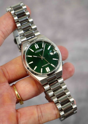 Citizen Tsuyosa 37mm Xanh Lá NJ0200-50X - Used