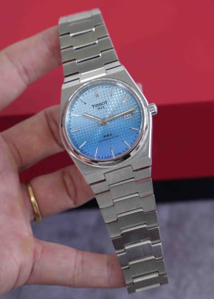 Tissot PRX Gradient Blue T137.407.11.351.01 - Like New