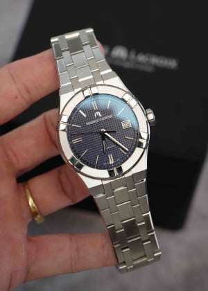 Maurice Lacroix Aikon 39mm Blue AI6007-SS002-430-1 - Used