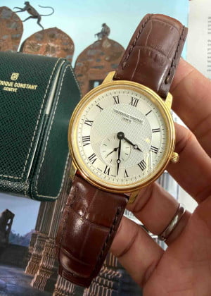 Frederique Constant Slimline Quartz 37mm FC-235M4S5 - Used