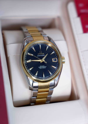 Omega Aqua Terra Demi 18K 38.5mm Gold 231.20.39.21.06.002 - Used